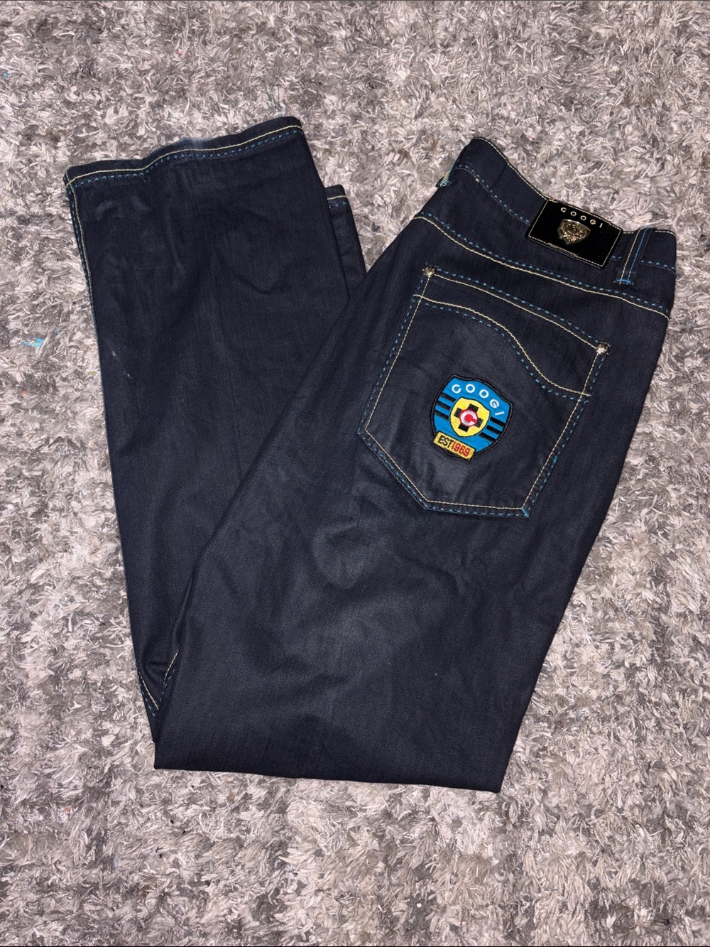 Y2K Vintage COOGI denim jeans..size 42